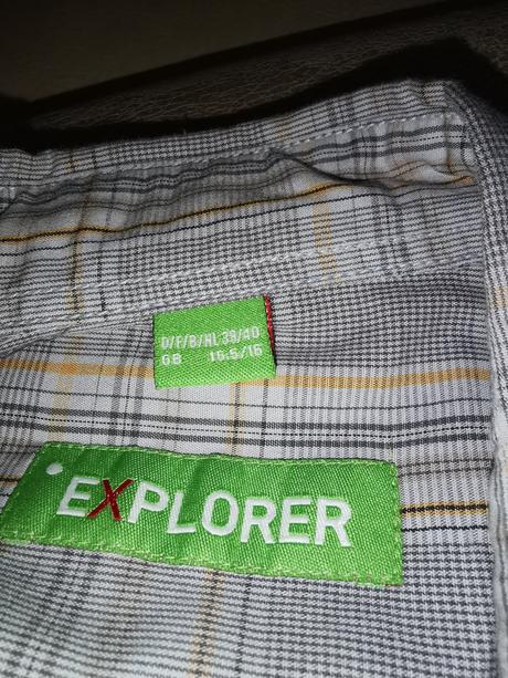 Károvaná pánska košeľa, 39