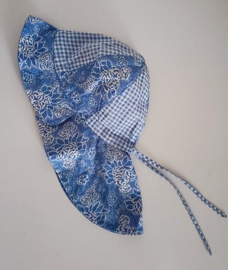 Klobúčik dievčenský modrý, topomini,74