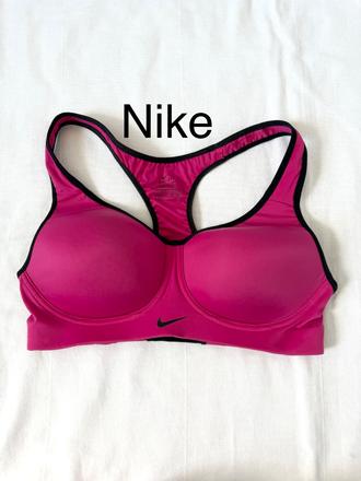 Ružová športová podprsenka nike dri-fit 70c, nike,70c