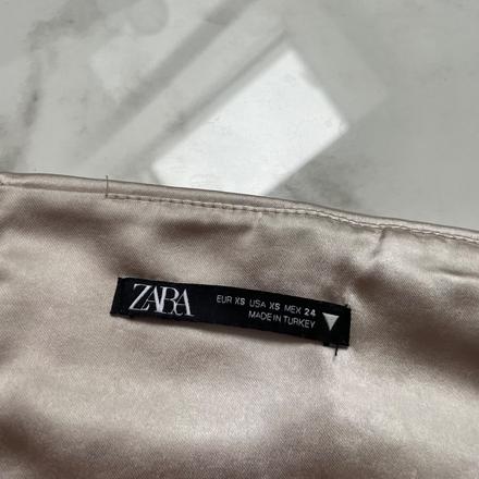 Zara saténový korzetový top, zara,xs