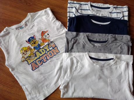 Tričká 110/116, lupilu,110