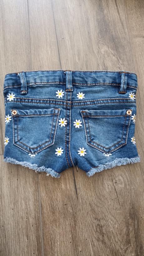 Kraťasy riflové, reserved,80