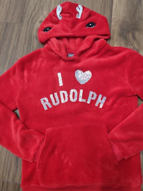 Vianočná mäkká mikina v.146/152, 146