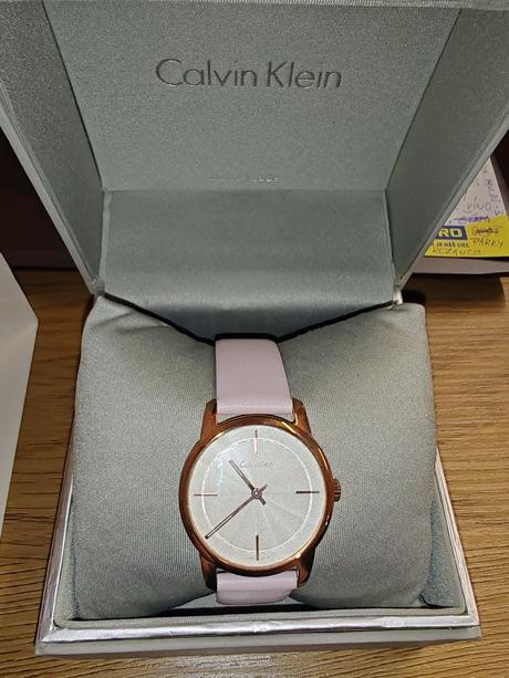 Calvin klein hodinky ružové nepouzivane, calvin klein