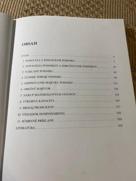 Podnikové hospodárstvo helena majdúchová,