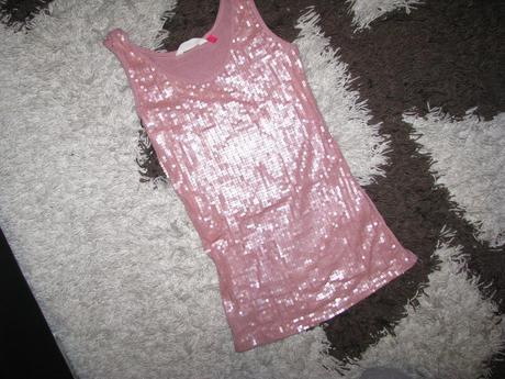 Flitrové triko, new look,152