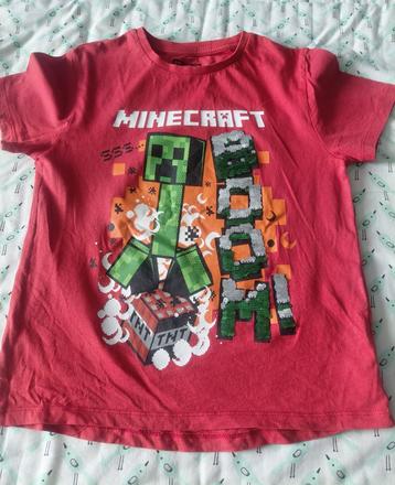Tricko minecraft ii., primark,128
