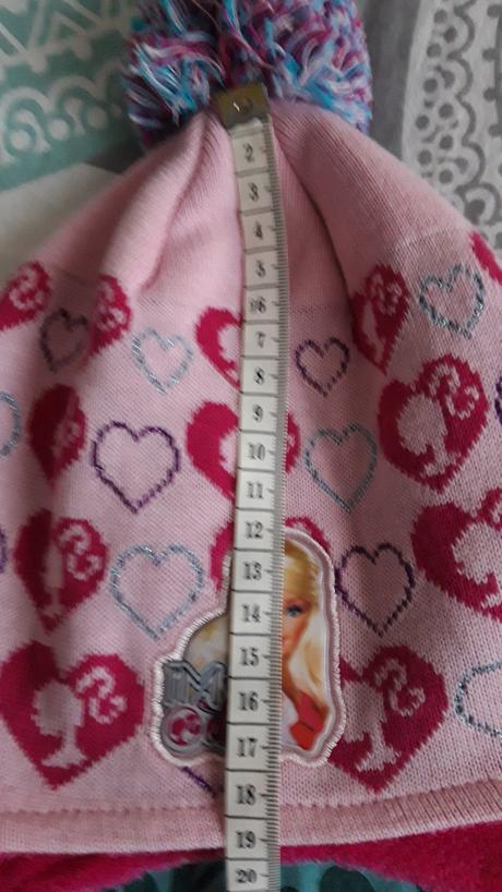 Čiapky zimné barbie, disney,116