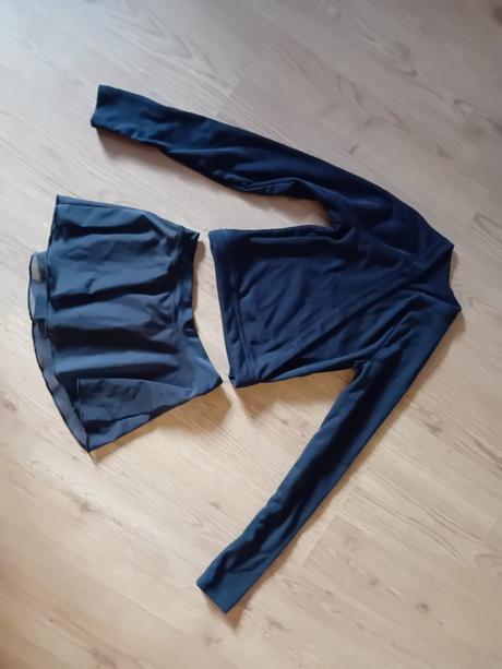 Set na tanečnú,  balet... sukňa a tričko, 122