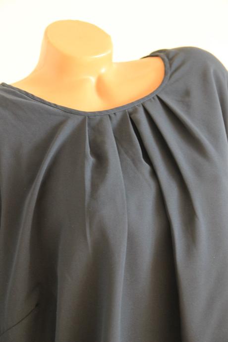 Čierna elegantná blúzka, xxl, xxl