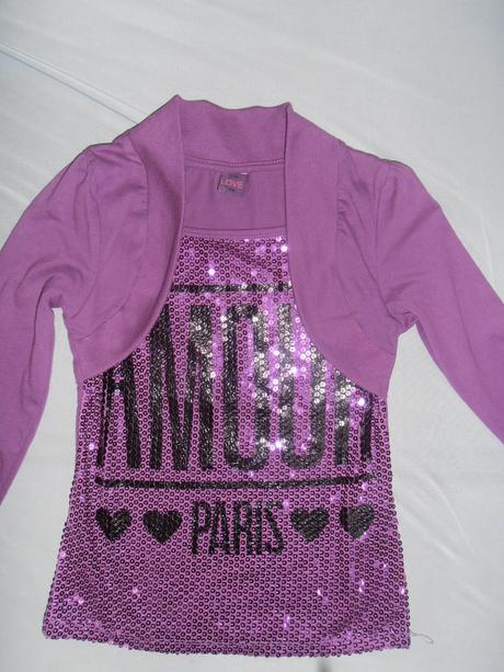 Nápadité tričko dievčenské, 128