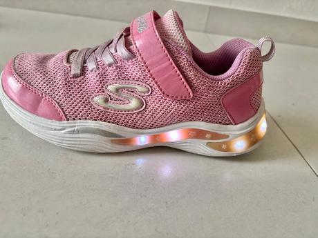 Blikacie tenisky skechers pink, skechers,33