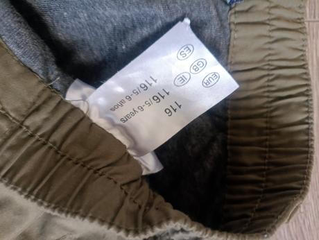 2 x zateplené nohavice veľk. 116 / super stav, 116