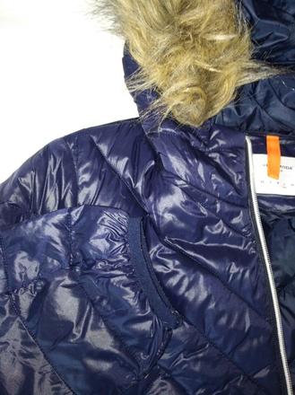 Ľahučká, zimná bunda s kožušinkou- vero moda, vero moda,l
