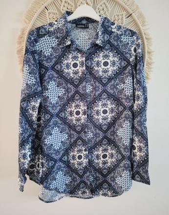 Blúzka vzorovaná, xl