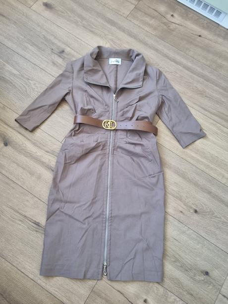 Bledohnede koselove saty joseph ribkoff 40, 40