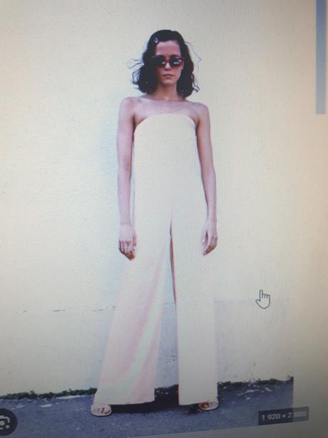 Satenovy overal bez ramienok zara, zara,m