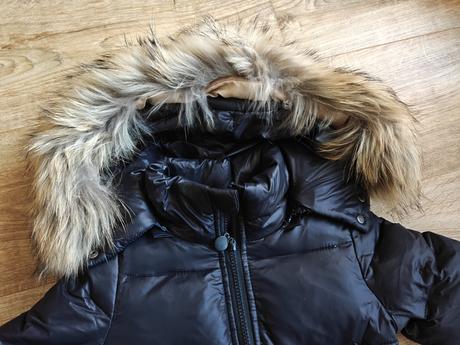 Páperová bunda so živou kožušinou, 104
