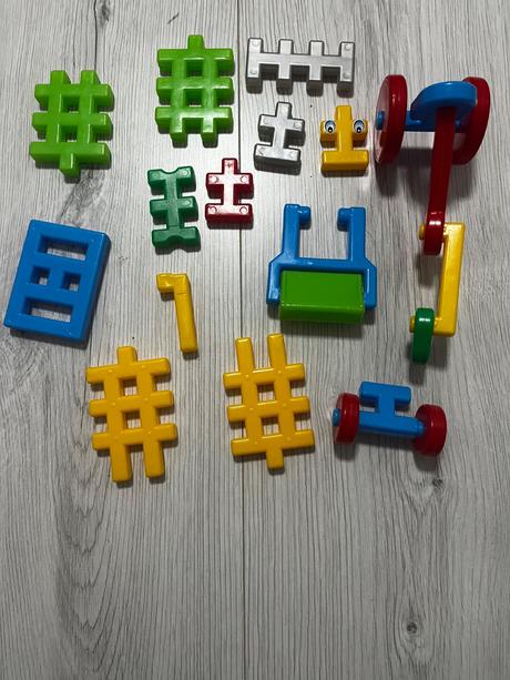 Vaflova stavebnica bager, 