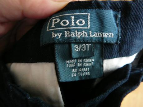 Chlapcenske nohavice, ralph lauren,98