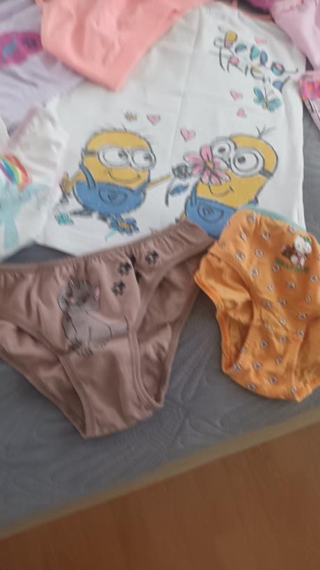 Balík 7 nohavičiek,1 tielko,2 lambády, h&m,146