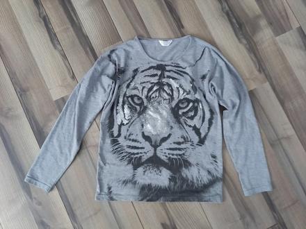 Tričko s tigrom na 11-12 rokov, 152