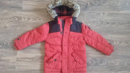 Chlapčenská zimná bunda, c&a,110