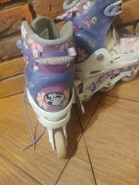 Predám dievčenské kolieskové korčule, 34