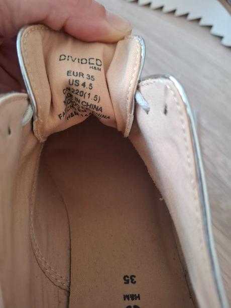 Štýlové poltopánky, veľ. 35, h&m,35