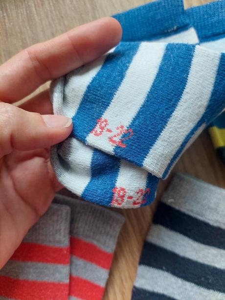 Ponozky 5ks, lupilu,22