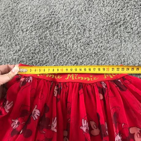 Červená sukňa minnie v.134, disney,134