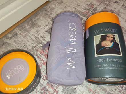 We made me stretchy wrap levander, we made me