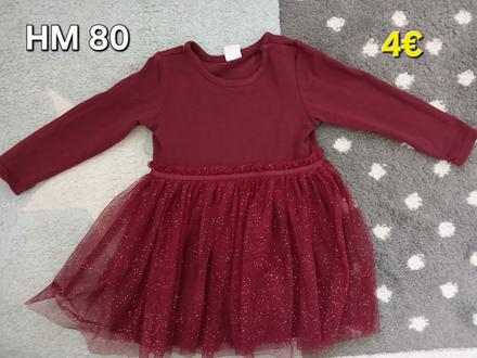 Vianocne saty 80, h&m,80