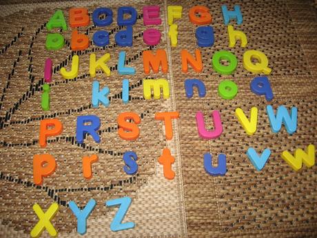 Magnetková abeceda,