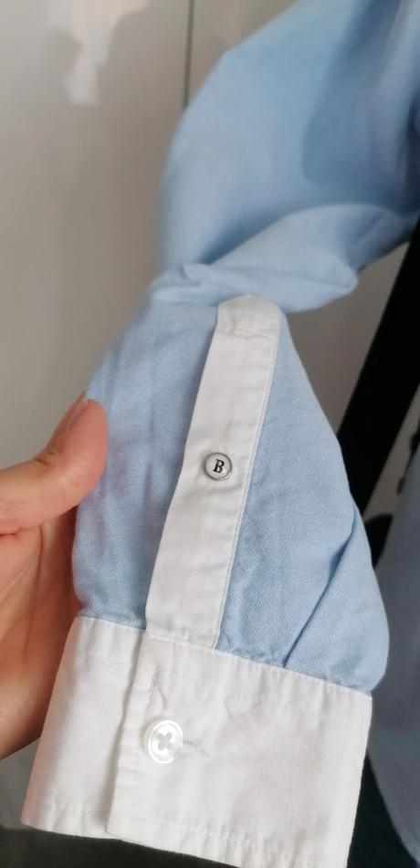 Košeľa svetlomodrá, benetton,s