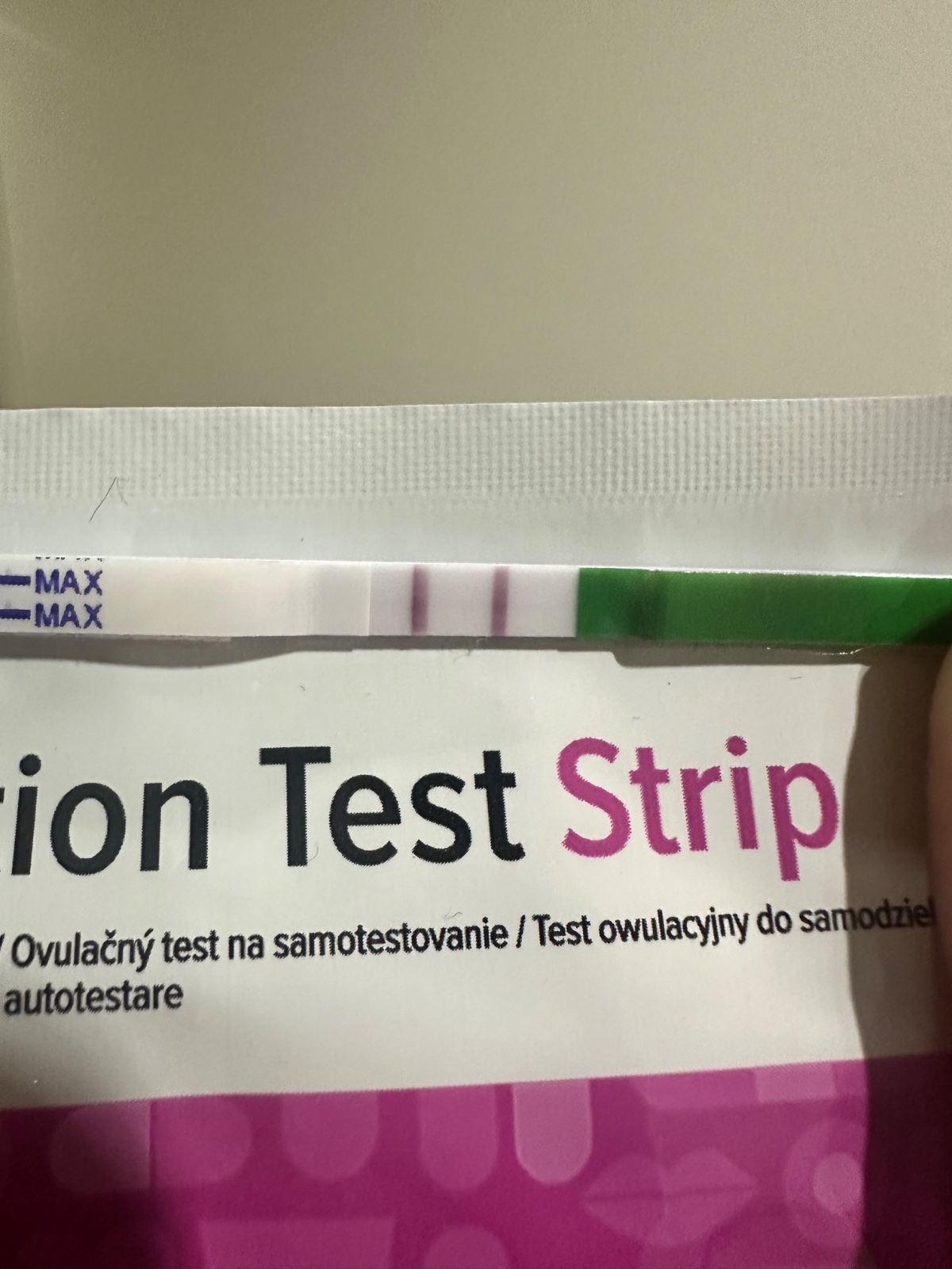 Je tento ovulačný test pozitívny? - Modrý koník