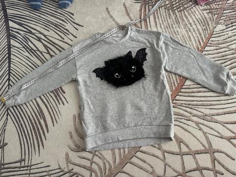 Mikina s netopierom, h&m,122