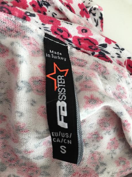 Kvietkovaný top-tielko, new yorker,s