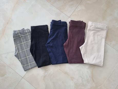 5x legíny, h&m,128