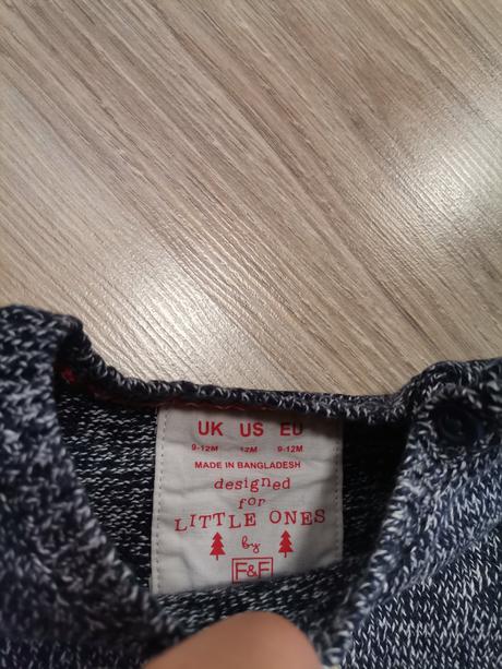 Chlapčenský vianočný sveter, f&f,80