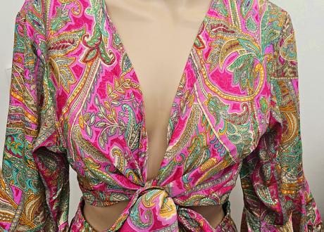 Orientálna súprava sukňa + zaväzovací top, m