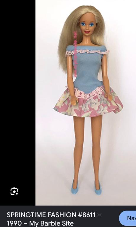 Barbie šaty,