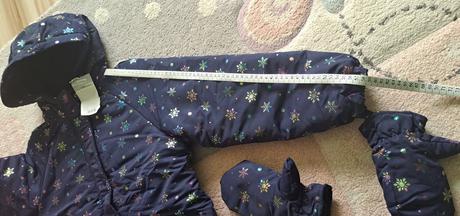 Bunda s rukavicami - nova, sinsay,140