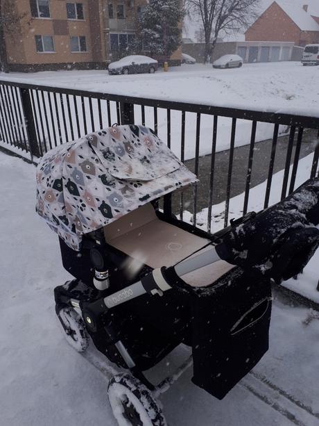 Super teplý fusak a strieška bugaboo buffalo, bugaboo
