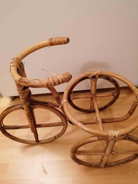 Prútené, ratanove bicykle 3ks sada,