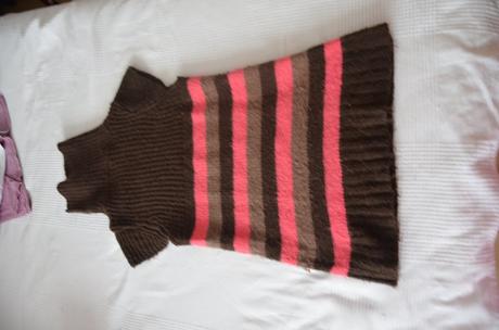 Dievčenský pletený rolák bez rukávov, okay,140