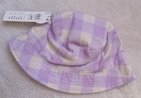 Obojstranný letný klobúk na obvod 52-54 cm, lindex,50