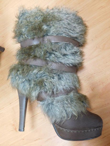 Čižmičky s kožušinkou, humanic,39