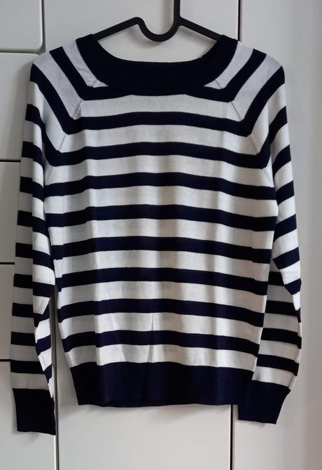 Tenký pásikavý sveter, reserved,s