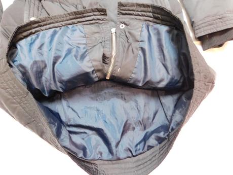 Luxusny zimny perovy kabat/bunda, 38